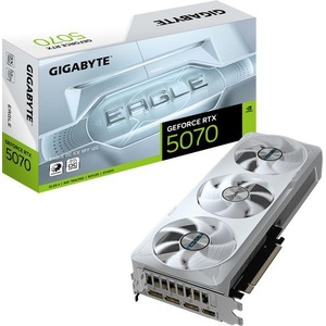 GIGABYTE GeForce RTX 5070 EAGLE OC ICE SFF 12GB GDDR7 192bit (GV-N5070EAGLEOC ICE-12GD) Видео карти