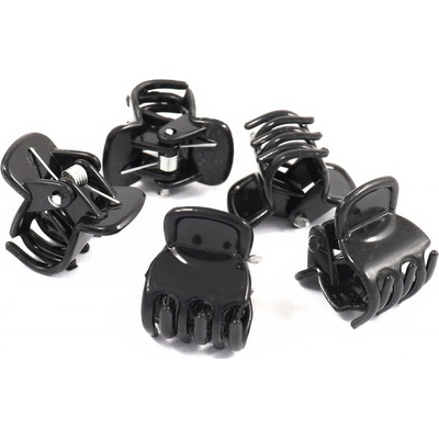 Skřipečky na vlasy, 5 ks Barva: černá – Hledejceny.cz