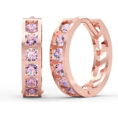 Soluna dětské ze zlata kroužky Marlowe 239-0364R Růžová