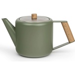 Bredemeijer Чайник DUET DESIGN BOSTON 1.1 л, армейски зелен, неръждаема стомана, Bredemeijer (BRED111031)