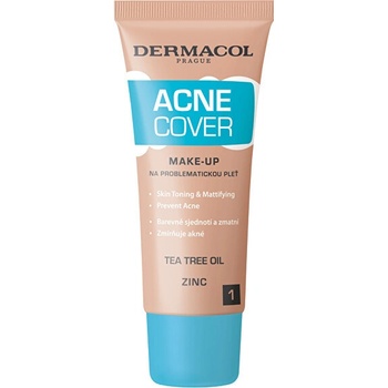 Dermacol Acnecover Make-up s korektorem na problematickou pleť + 3 g č. 2 30 ml