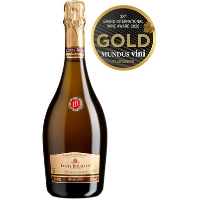Louis Bouillot Perle d'Or Millésimé Crémant de Bourgogne 2019 12% 0,75 l (holá láhev)