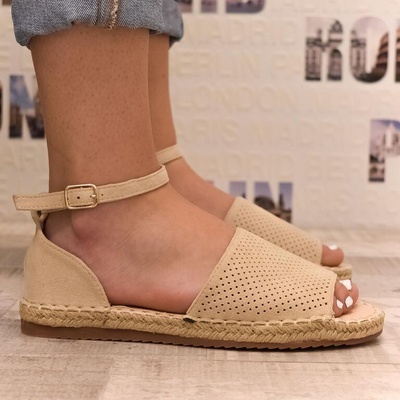 Dámske espadrilky REINA béžové