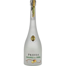 Pravda Vodka Pineapple 37,5% 0,7 l (holá láhev)