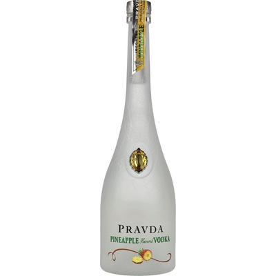 Pravda Vodka Pineapple 37,5% 0,7 l (holá láhev)