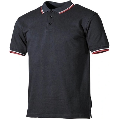 Pro Company polokošile s proužky černá