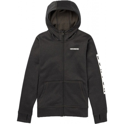 Burton Kids Oak FZ true black heather
