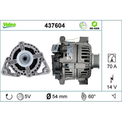 Alternátor VALEO 437604