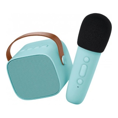 Lalarma Bluetooth Karaoke set Mikrofon a Reproduktor Blue