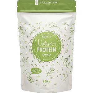 nutri + Протеинов прах Vegan Nature's - Vanilla