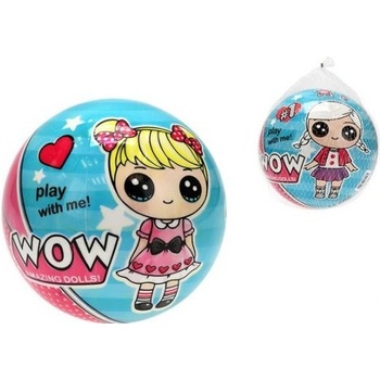 Mikro Trading Míč 23cm panenka WOW amazing dolls