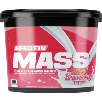 Image 1 of Efectiv Nutrition Efectiv Mass | High Protein Gainer [5000 грама] Ягода