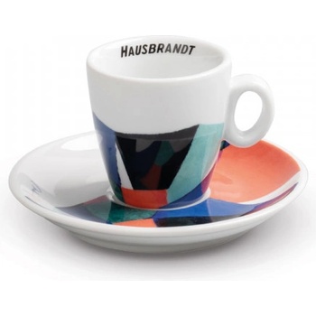 Hausbrandt Coffee Art Чаша и чинийка за еспресо 60 мл