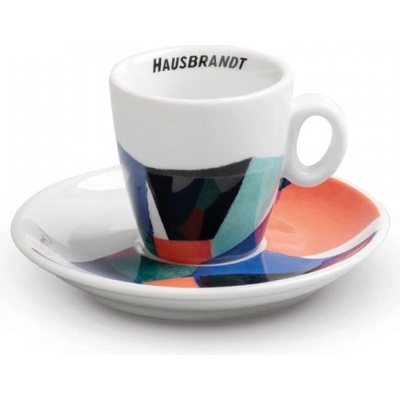 Hausbrandt Coffee Art Чаша и чинийка за еспресо 60 мл