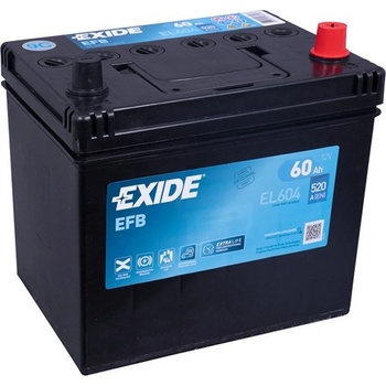 Exide Start-Stop EFB 12V 60Ah 520A EL604