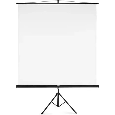 Hama Екран на стойка 180x180 cm, 2 в 1, за проектор, мобилен комплект бял (HAMA-21573)
