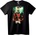 NOONEBRAND Тениска Ghost Band череп - 7XL, Black