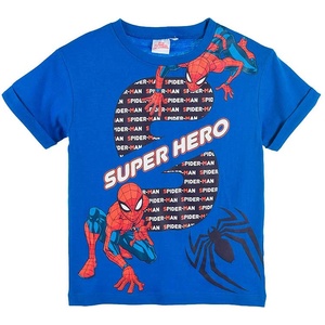 Kids movie heroes Тениска spiderman (ex1183-blue)