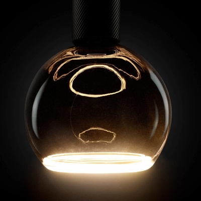 Segula LED žiarovka plávajúca E27 čierna G150 4W 922 dim 55581