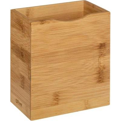 5five Simply Smart Dřevěný kuchyňský organizér s magnetem Maggie, 13x15,5 cm