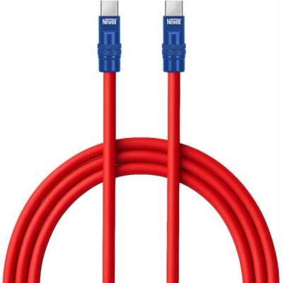 Newell NL4988 USB-C 100W 2m červeno-tmavě modrý