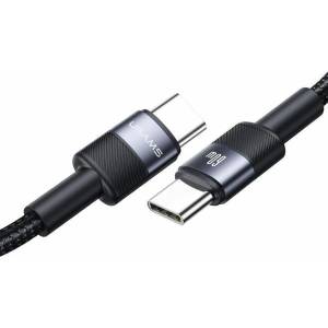 USAMS кабел M3 към M4, 60W, 1, 2 м, плетен - 1 бр (Usa001495)