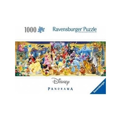 Ravensburger Puzzle 1000 Panorama Disney Characters