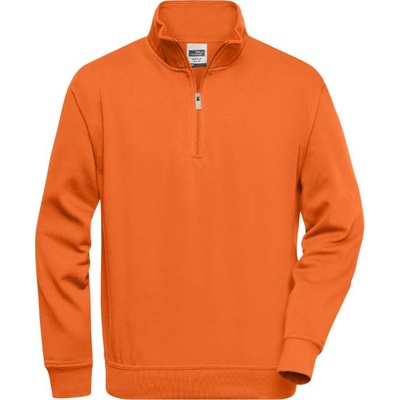 Daiber jn 831 / Мъжки работен суитшърт с 1/2 цип - оранжев m (02083123502)