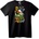 NOONEBRAND Тениска Гейша с риба Кои - 6XL, Black