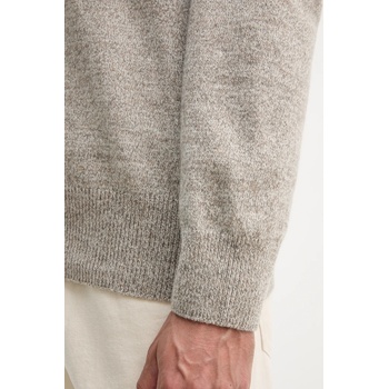 HUGO BOSS Вълнен пуловер boss мъжки в бяло 50550001 (50550001)