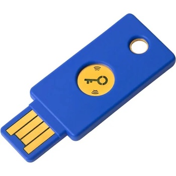 YUBICO Token защитено криптографско устройство, Yubico Security Key, NFC, FIDO, син (5060408461952) (5060408461952)