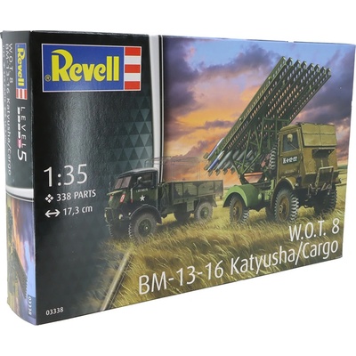 Revell W.O.T. 8 BM 13 16 Katyusha/Cargo stavebnice 1:35