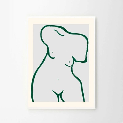 Moikka Plakát Statue by Anna Mörner 21x29,7 (A4)
