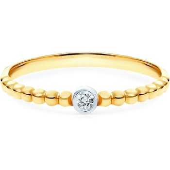 SAVICKI Годежен пръстен savicki: злато, диамант