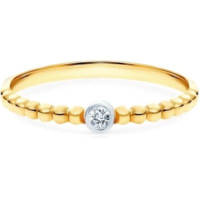 SAVICKI Годежен пръстен savicki: злато, диамант