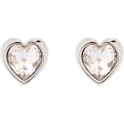 Ted Baker Обеци 'HAN: CRYSTAL HEART EARRING' сребърно, размер One Size