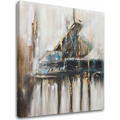 Obraz na plátne ABSTRAKT - 50x50 cm