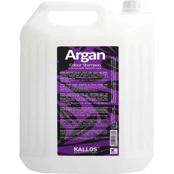 Kallos Arganový šampón na farbené vlasy 5000 ml