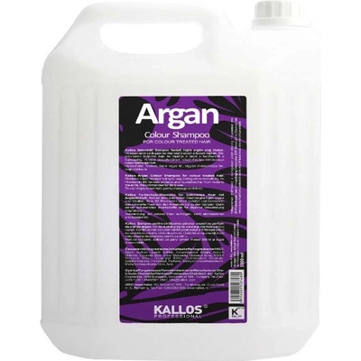 Kallos Arganový šampón na farbené vlasy 5000 ml