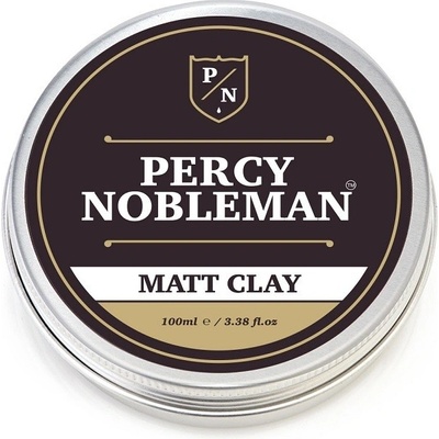 Percy Nobleman Hair Style matujúci vosk na vlasy s ílom Parabens Free 100 ml