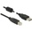 Delock Кабел Delock USB 2.0 с конектор тип А и USB 2.0 с конектор тип Б, 2, 0 м, бял