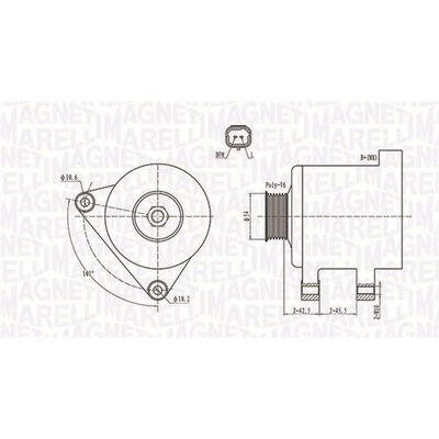 Generátor MAGNETI MARELLI 063731674010
