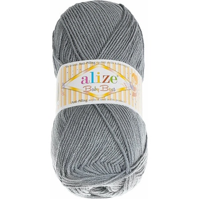 BELLATEX Baby Best 100 g - 119 sivá