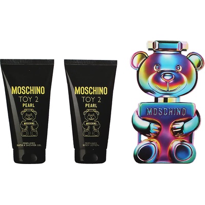 Moschino Toy 2 Pearl подаръчен комплект Unisex parfémovaná voda 50 ml + tělové mléko 50 ml + sprchový gel 50 ml