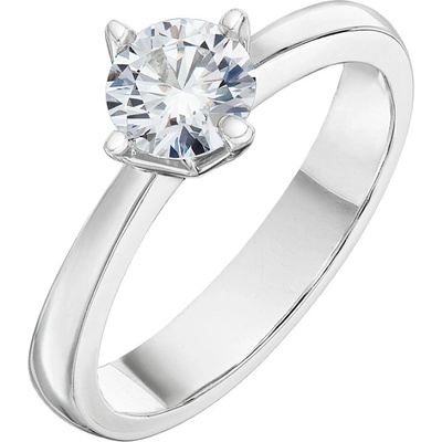 Tiami Prsten z bílého zlata s diamantem Pure Line Cross RPLCW2203