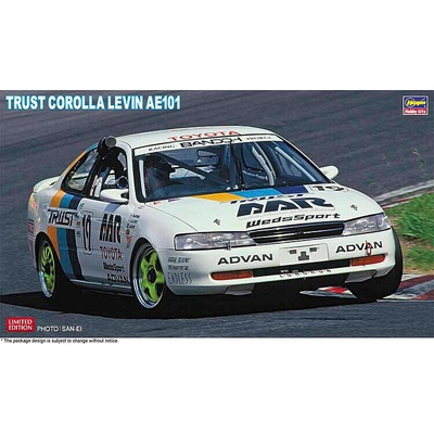 Hasegawa Trust Corolla Levin AE101 1:24
