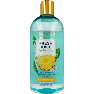 Bielenda Fresh Juice Pineapple micelárna voda 500 ml
