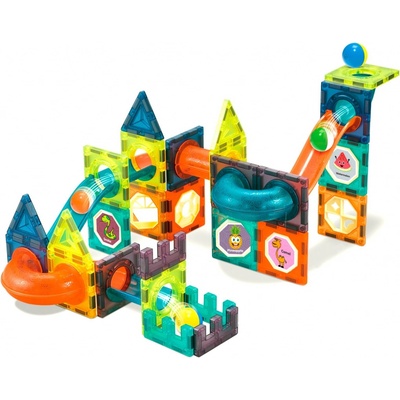 Teddies Magnetická stavebnice 66 ks