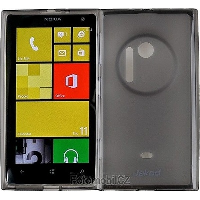 JEKOD TPU + fólie Black pro Nokia Lumia 1020