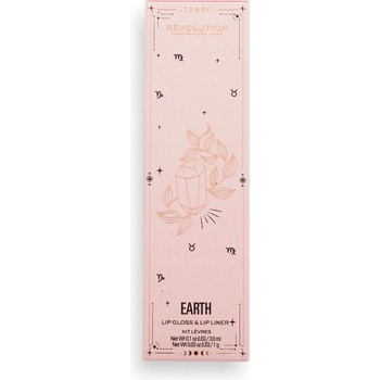 Makeup Revolution КОМПЛЕКТ Makeup Revolution Fantasy Earth Lip Kit Комплект дамски 3ml